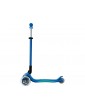 Globber - Scooter Primo Plus Lights V2 Foldable Fuchsia/Sky Blue