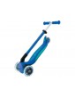 Globber - Scooter Primo Plus Lights V2 Foldable Fuchsia/Sky Blue