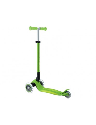Globber - Scooter Primo Plus Lights V2 Foldable Fuchsia/Sky Blue