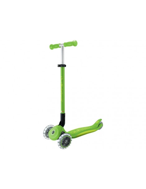 Globber - Scooter Primo Plus Lights V2 Foldable Fuchsia/Sky Blue