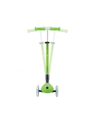 Globber - Scooter Primo Plus Lights V2 Foldable Fuchsia/Sky Blue