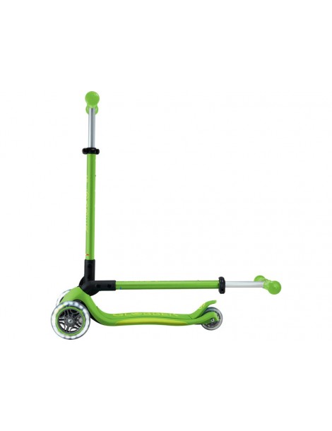Globber - Scooter Primo Plus Lights V2 Foldable Fuchsia/Sky Blue