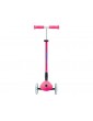 Globber - Scooter Primo Plus Lights V2 Foldable Fuchsia/Sky Blue