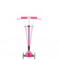 Globber - Scooter Primo Plus Lights V2 Foldable Fuchsia/Sky Blue