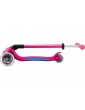 Globber - Scooter Primo Plus Lights V2 Foldable Fuchsia/Sky Blue