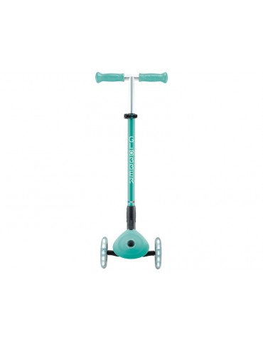 Globber - Scooter Primo Plus Lights V2 Foldable Fuchsia/Sky Blue