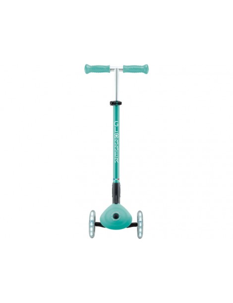 Globber - Scooter Primo Plus Lights V2 Foldable Fuchsia/Sky Blue