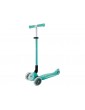 Globber - Scooter Primo Plus Lights V2 Foldable Fuchsia/Sky Blue