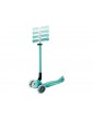 Globber - Scooter Primo Plus Lights V2 Foldable Fuchsia/Sky Blue