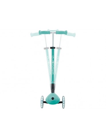 Globber - Scooter Primo Plus Lights V2 Foldable Fuchsia/Sky Blue