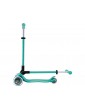 Globber - Scooter Primo Plus Lights V2 Foldable Fuchsia/Sky Blue