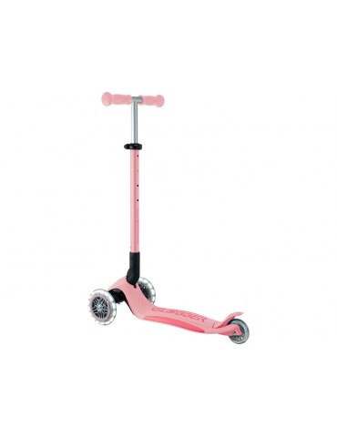 Globber - Scooter Primo Plus Lights V2 Foldable Fuchsia/Sky Blue