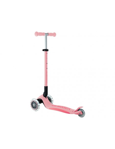 Globber - Scooter Primo Plus Lights V2 Foldable Fuchsia/Sky Blue