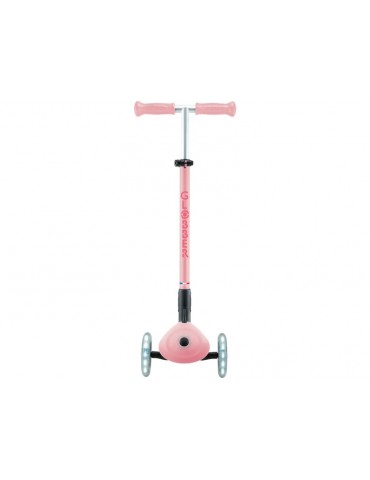 Globber - Scooter Primo Plus Lights V2 Foldable Fuchsia/Sky Blue