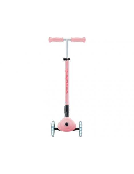 Globber - Scooter Primo Plus Lights V2 Foldable Fuchsia/Sky Blue