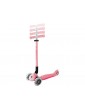 Globber - Scooter Primo Plus Lights V2 Foldable Fuchsia/Sky Blue
