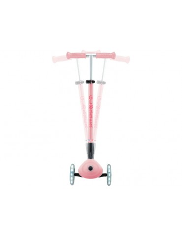 Globber - Scooter Primo Plus Lights V2 Foldable Fuchsia/Sky Blue