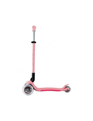 Globber - Scooter Primo Plus Lights V2 Foldable Fuchsia/Sky Blue