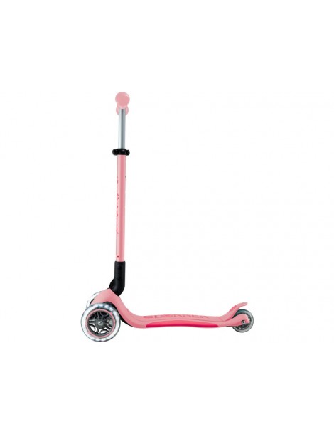 Globber - Scooter Primo Plus Lights V2 Foldable Fuchsia/Sky Blue