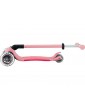 Globber - Scooter Primo Plus Lights V2 Foldable Fuchsia/Sky Blue