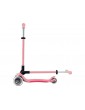 Globber - Scooter Primo Plus Lights V2 Foldable Fuchsia/Sky Blue