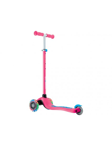 Globber - Scooter Primo Plus Lights V2 Navy Blue/Emerald Green