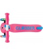 Globber - Scooter Primo Plus Lights V2 Navy Blue/Emerald Green