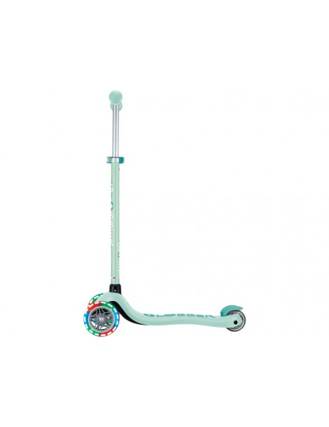 Globber - Scooter Primo Plus Lights V2 Navy Blue/Emerald Green