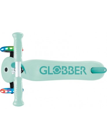 Globber - Scooter Primo Plus Lights V2 Navy Blue/Emerald Green