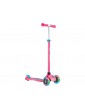 Globber - Scooter Primo Plus Lights V2 Fuchsia/Sky Blue