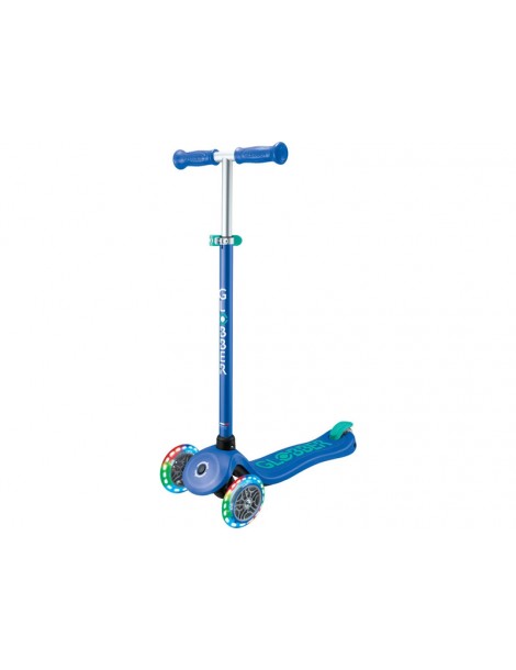 Globber - Scooter Primo Plus Lights V2 Fuchsia/Sky Blue