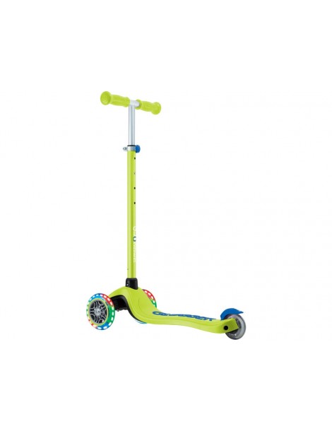 Globber - Scooter Primo Plus Lights V2 Fuchsia/Sky Blue