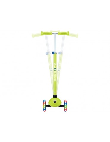 Globber - Scooter Primo Plus Lights V2 Fuchsia/Sky Blue