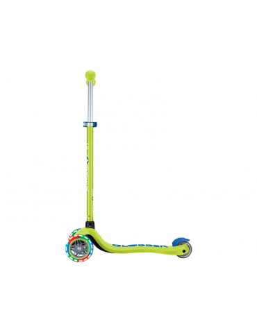 Globber - Scooter Primo Plus Lights V2 Fuchsia/Sky Blue