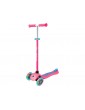 Globber - Scooter Primo Plus Lights V2 Fuchsia/Sky Blue