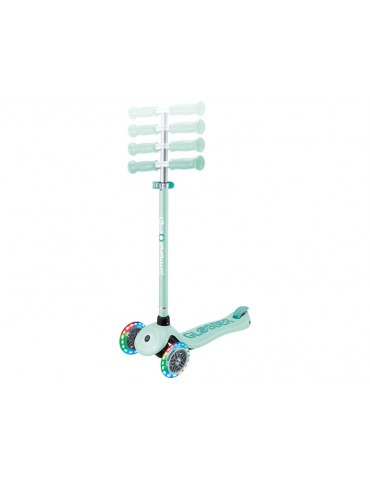 Globber - Scooter Primo Plus Lights V2 Fuchsia/Sky Blue