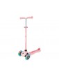 Globber - Scooter Primo Plus Lights V2 Fuchsia/Sky Blue