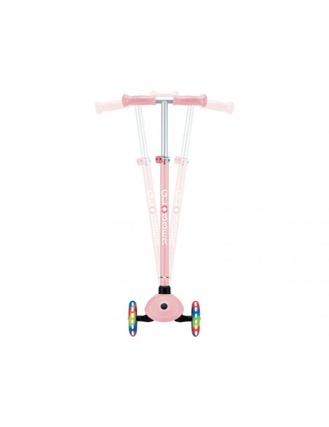 Globber - Scooter Primo Plus Lights V2 Fuchsia/Sky Blue