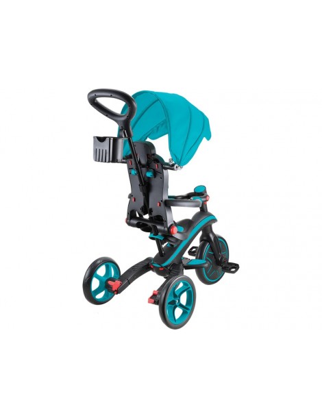 Globber - Tricycle Explorer Trike 4in1 Foldable Teal