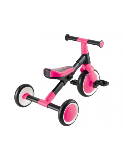Globber - Tricycle / reflector Learning Trike Fuchsia pink