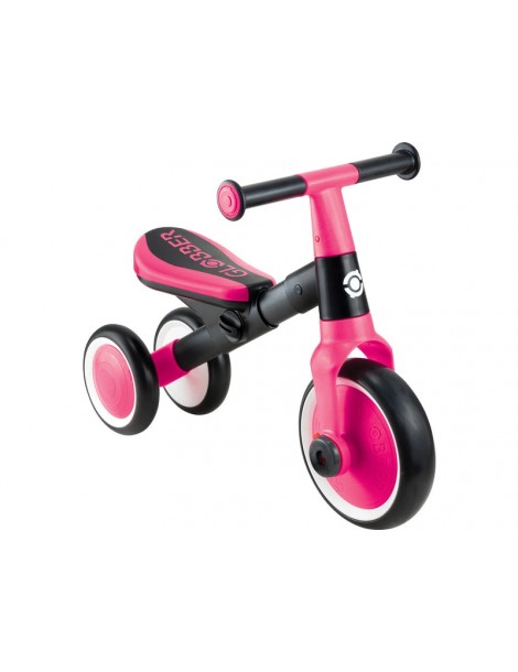 Globber - Tricycle / reflector Learning Trike Fuchsia pink
