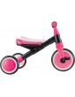 Globber - Tricycle / reflector Learning Trike Fuchsia pink