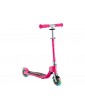 Globber - Scooter Junior Flow Lights Foldable Fuchsia