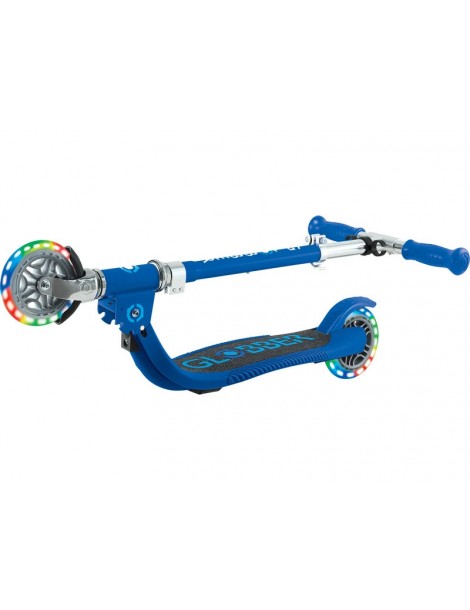 Globber - Scooter Junior Flow Lights Foldable Fuchsia