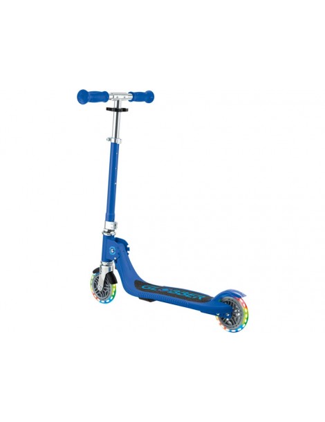 Globber - Scooter Junior Flow Lights Foldable Fuchsia