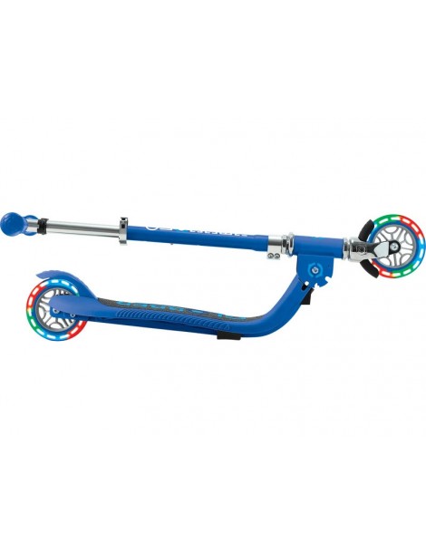 Globber - Scooter Junior Flow Lights Foldable Fuchsia