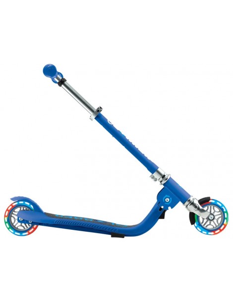 Globber - Scooter Junior Flow Lights Foldable Fuchsia