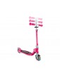 Globber - Scooter Junior Flow Lights Foldable Fuchsia