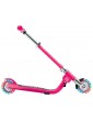 Globber - Scooter Junior Flow Lights Foldable Fuchsia