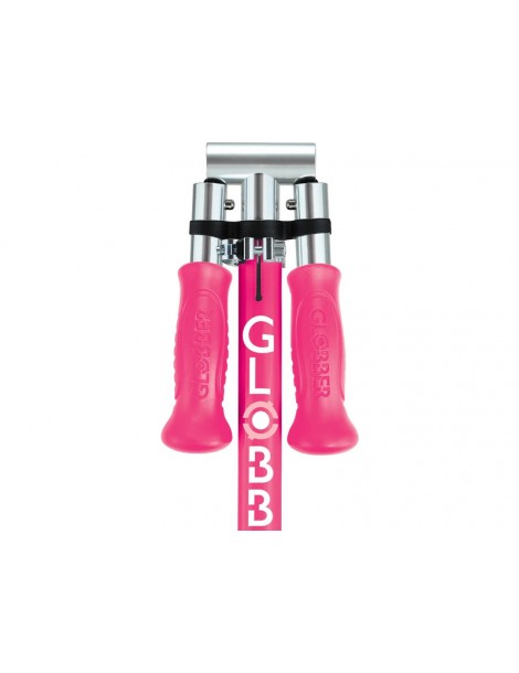 Globber - Scooter Junior Flow Lights Foldable Fuchsia